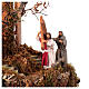 Complete Easter nativity scene with figurines 13 cm Neapolitan 110x55 cm s10