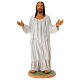 Risen Christ with open arms for terracotta Neapolitan Easter Creche of 30 cm s1