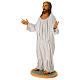 Jezus zmartwychwstały podniesione ręce, terakota, szopka wielkanocna z Neapolu h 30 cm s3