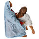 Pietà 2 pcs crèche napolitaine terre cuite h 30 cm s7