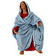 Pietà terracota presépio napolitano de Páscoa 2 peças h 30 cm s4