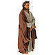 Ladrone mani legate terracotta presepe Pasquale h 30 cm s3