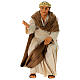 Pontius Pilate sitting on the throne for terracotta Neapolitan Easter Creche of 30 cm s1