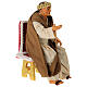 Ponce Pilate assis crèche napolitaine terre cuite h 30 cm s4