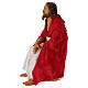 Jesús sentado estatua belén pascual Nápoles terracota h 30 cm s5
