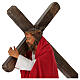 Jesus carrying the cross, terracotta statue for Neapolitan Easter Creche of 30 cm s6