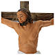 Crocifissone scena presepe napoletano pasquale terracotta 3 pz h 30 cm s4