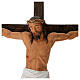 Jésus sur la croix crèche napolitaine terre cuite h 30 cm s2