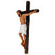 Crocifissione Gesù presepe pasquale terracotta Napoli h 30 cm s3