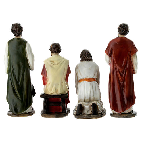 Fußwaschung, 4-teilig, Krippenfiguren, Resin, für 12 cm Krippe 8