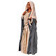 Donna che sorride in terracotta per presepe pasquale 30 cm Napoli s3