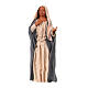 Mulher que sorri figura terracota presépio pascal napolitano 30 cm s1