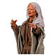 Statue femme joyeuse terre cuite crèche de Pâques napolitaine 30 cm s2