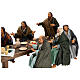 Ultima cena tavolo apostoli presepe pasquale terracotta Napoli h 30 cm s9
