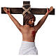 Crucifixion Jésus terre cuite crèche pascale napolitaine 24 cm s4