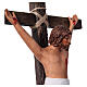 Crucifixion Jésus terre cuite crèche pascale napolitaine 24 cm s6