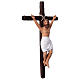 Ladrões crucificados presépio Páscoa napolitano 24 cm s9