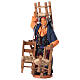 Woman with 4 chairs for 10 cm Neapolitan Nativity Scene s1