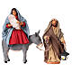 Flight into Egypt for 10 cm Neapolitan Nativity Scene s1