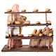 Boulangère avec étal crèche napolitaine 10 cm s4