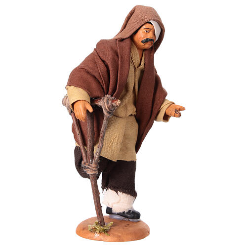 Kulawy Mężczyzna - figurka do szopki neapolitańskiej 10 cm 3