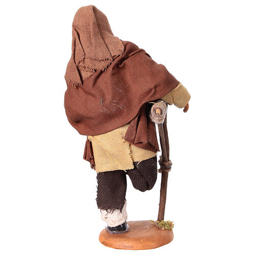 Kulawy Mężczyzna - figurka do szopki neapolitańskiej 10 cm 4
