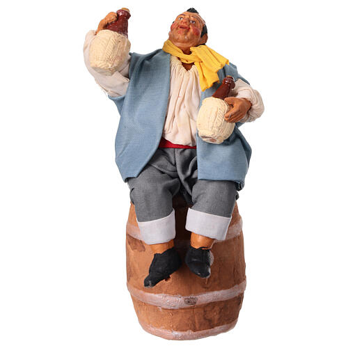 Drunkard for 13 cm Neapolitan Nativity Scene 1