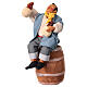 Drunkard for 13 cm Neapolitan Nativity Scene s2