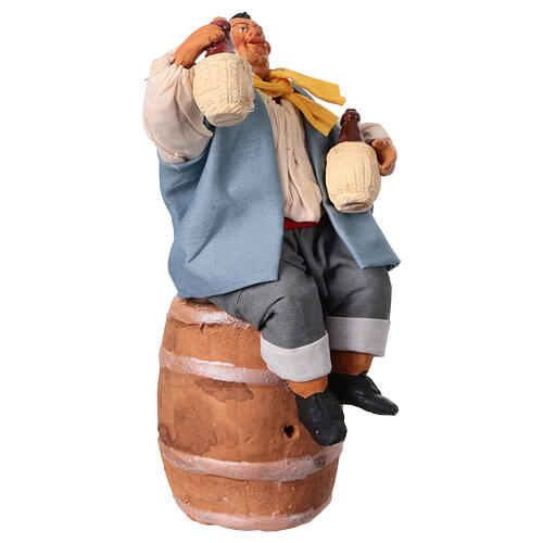 Pijak - szopka neapolitańska 13 cm 3