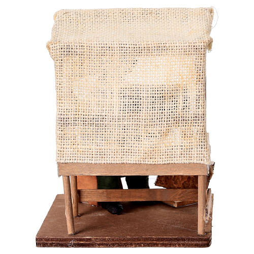 Bilderrahmenmacher mit Stand, neapolitanischer Stil – für 13 cm Krippe 5