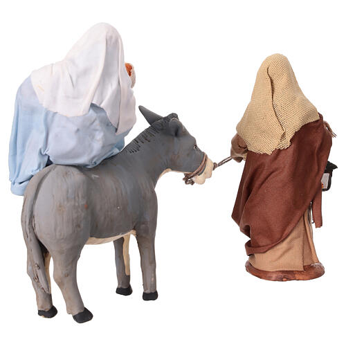 Flight into Egypt for 13 cm Neapolitan Nativity Scene 3