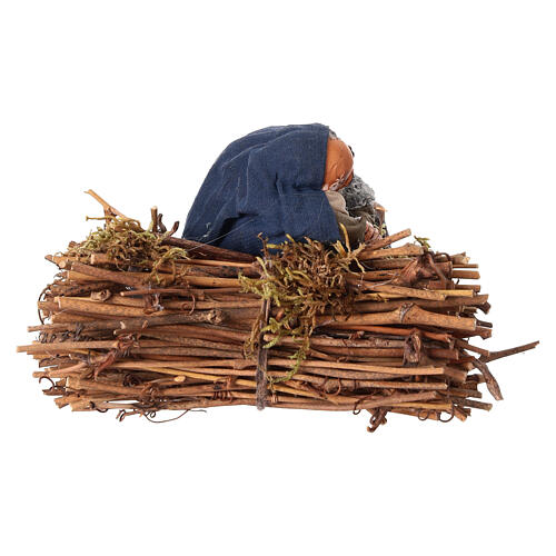 Sleeping man for 14 cm Neapolitan Nativity Scene 5