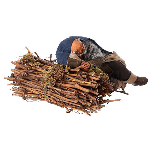 Hombre durmiendo 14 cm Belén Napolitano 3