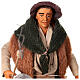 Famiglia di contadini 3 personaggi 30cm Presepe Napoletano s4