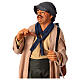 Jäger mit Hund, Szene im neapolitanischen Stil, für 30 cm Krippe s2