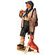 Chasseur avec chien 30 cm crèche napolitaine s3