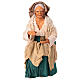 Sitting elderly woman with artichoke 30cm Neapolitan Nativity Scene s1