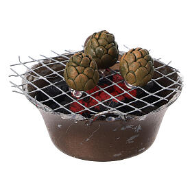 Artichokes on the grill 30 cm Neapolitan Nativity Scene