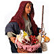 Donna con cesta cibo Presepe Napoletano 30 cm s4