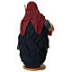 Woman with food basket Neapolitan Nativity Scene 30 cm s6