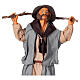 Man with 4 hanging bags: animated figurine for 24 cm Neapolitan Nativity Scene s4