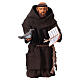 Saint Francis for 10 cm Neapolitan Nativity Scene s1