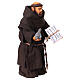 Święty Franciszek stojący - figurka 10 cm, szopka neapolitańska s2