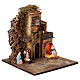 Illuminated Neapolitan nativity scene 1/6 module 35x35x35 cm s2