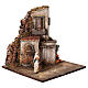 Presepe Napoletano 8 cm modulo 5/6 illuminato 35x35x37 cm s3