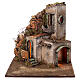 Presepe Napoletano 8 cm modulo 5/6 illuminato 35x35x37 cm s4