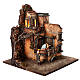 Presepe Napoletano illuminato 8 cm modulo 6/6  35x35x37 cm s3