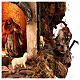 Illuminated Neapolitan Nativity Scene with sea 10 cm 50x40x65 s5