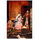 Neapolitan Nativity Scene Marechiaro for 12 cm figurines with electric lights, 50x60x74 cm s2