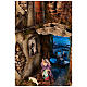 Presepe napoletano illuminato 12 cm Marechiaro 50x60x74 cm  s3